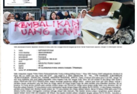 Warga Cengklong Laporkan Dugaan Penipuan Arisan Paket Lebaran ke Polres Metro Tangerang Kota